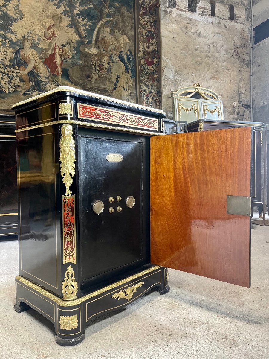 Napoleon III Boulle Marquetry Safe-photo-2