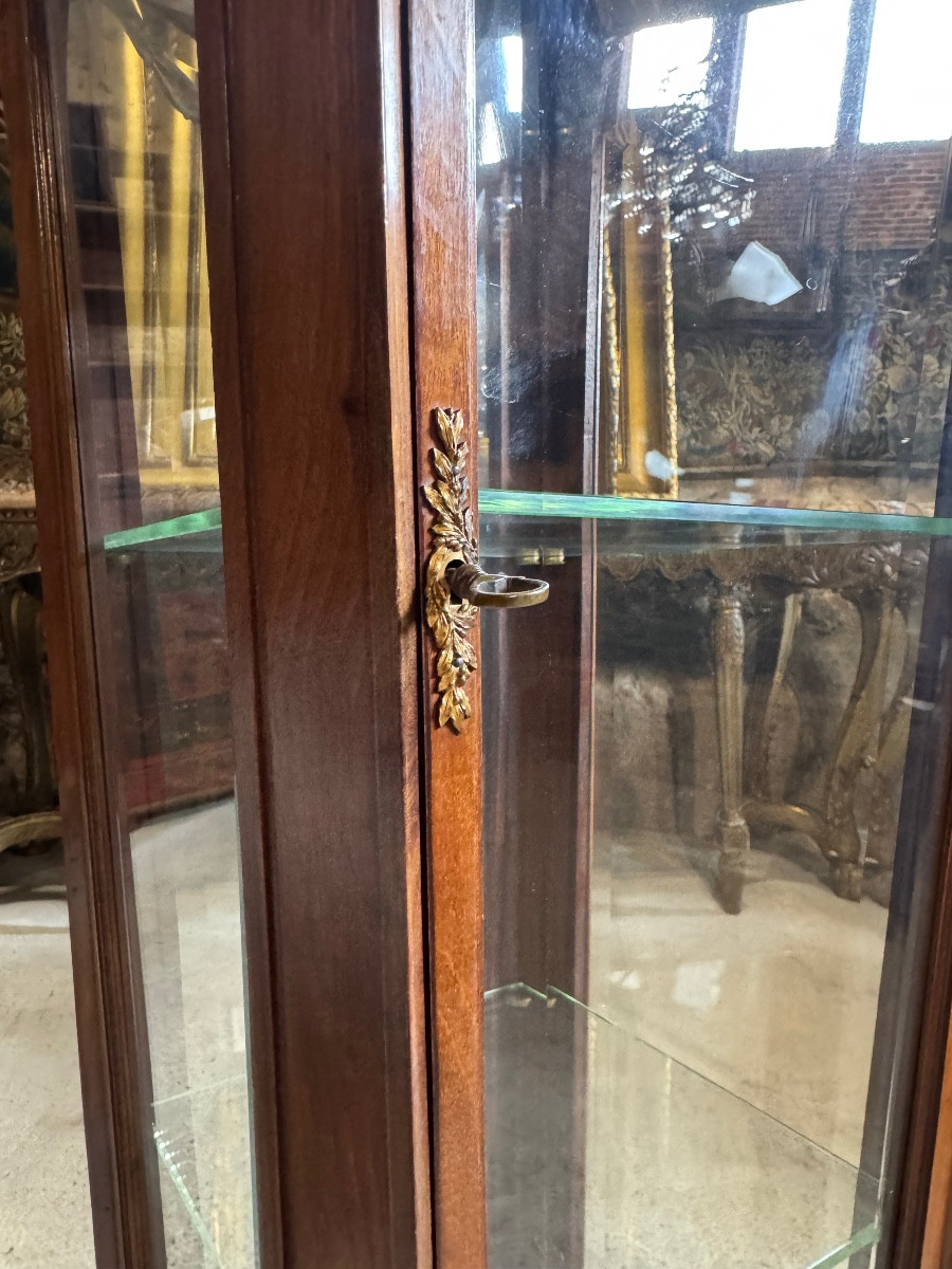 Display Case In The Shape Of A Mahogany And Gilded Bronze Sheath From The Napoleon III Period -photo-7