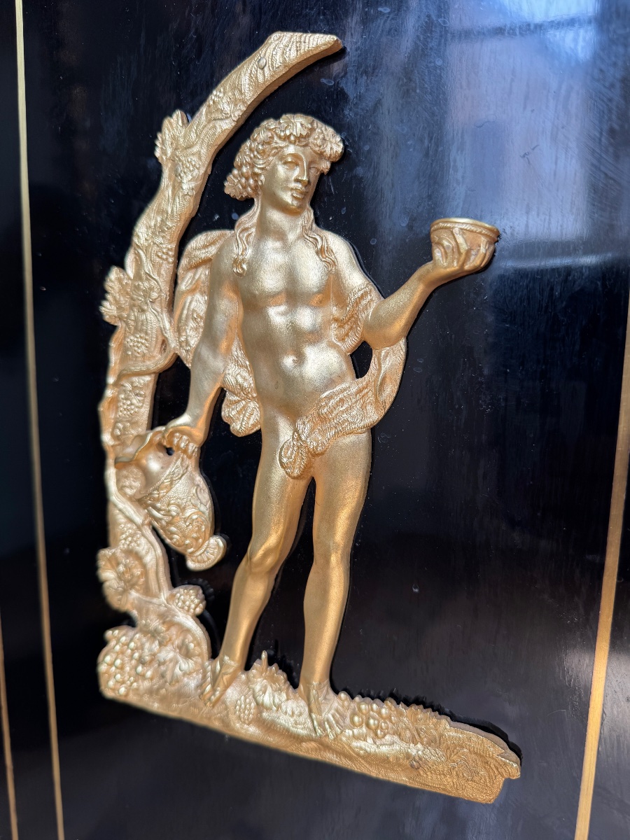 Argentier en marqueterie Boulle d’époque Napoléon III -photo-1