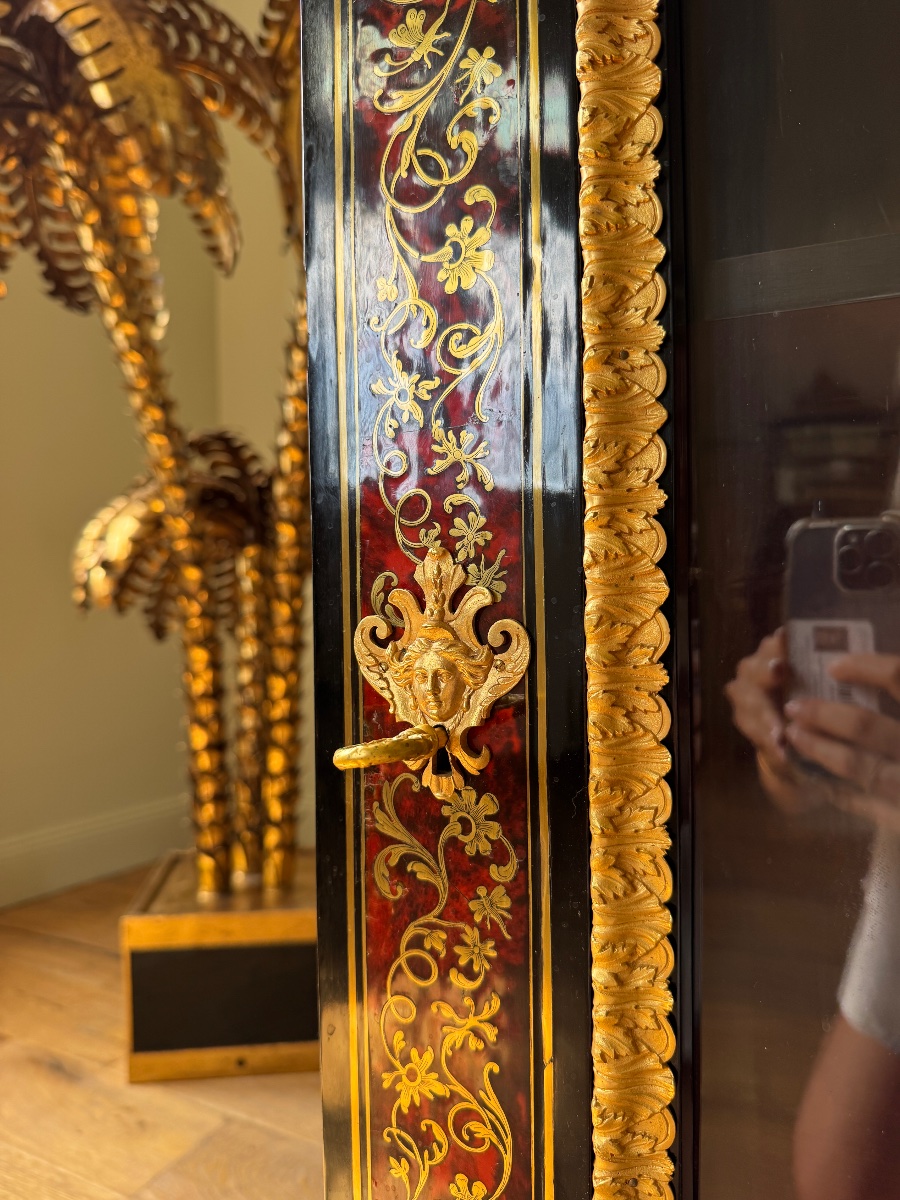 Argentier en marqueterie Boulle d’époque Napoléon III -photo-5