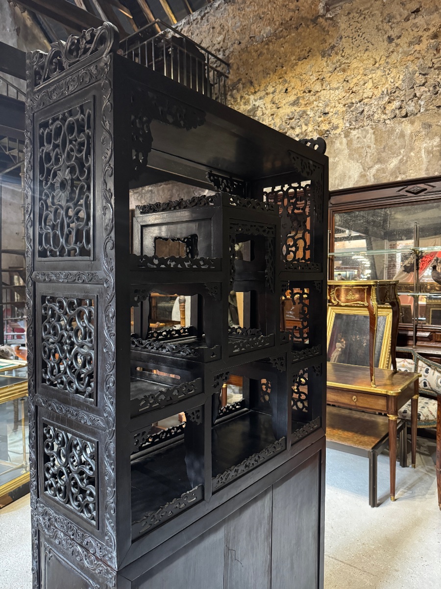Ironwood Bookcase, 19th-century Southern China -photo-5