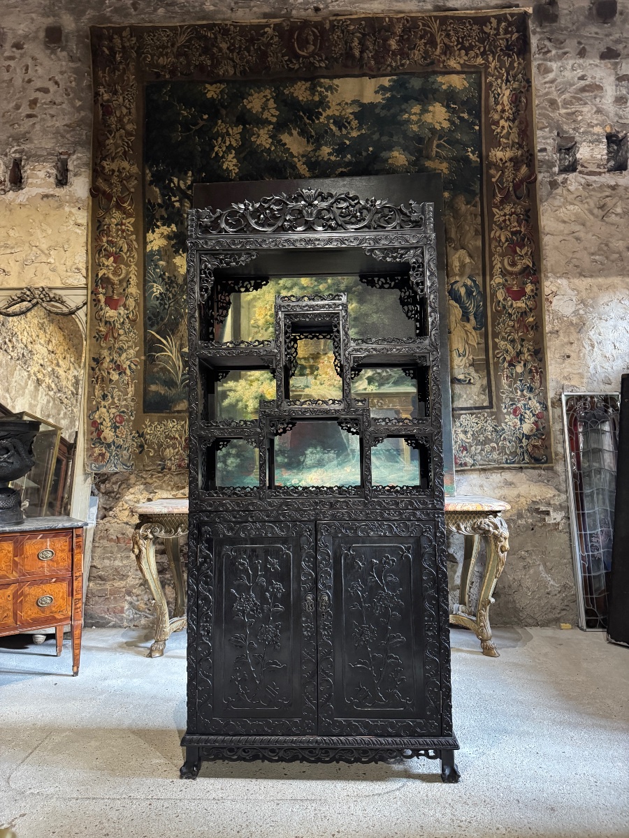Ironwood Bookcase, 19th-century Southern China -photo-6