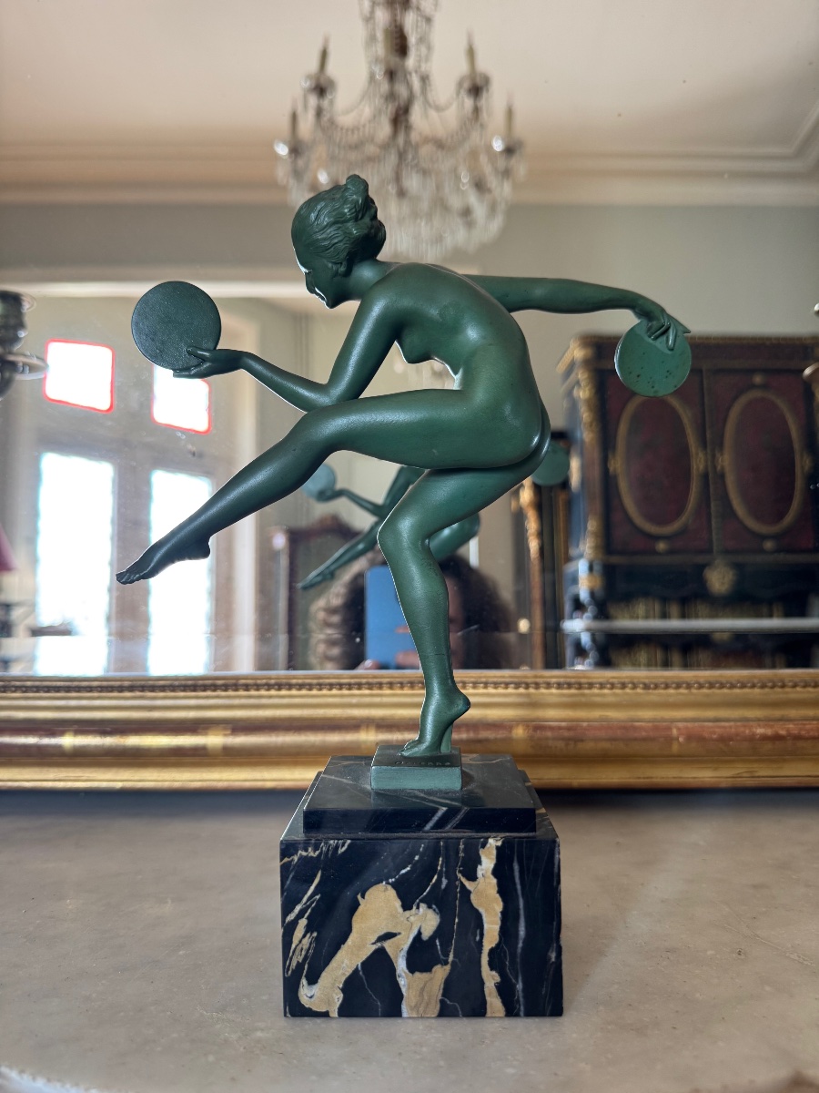  "la Danse Païenne," An Art Deco-era Work By Derenne, Published By Max Le Verrier, 1930-photo-4