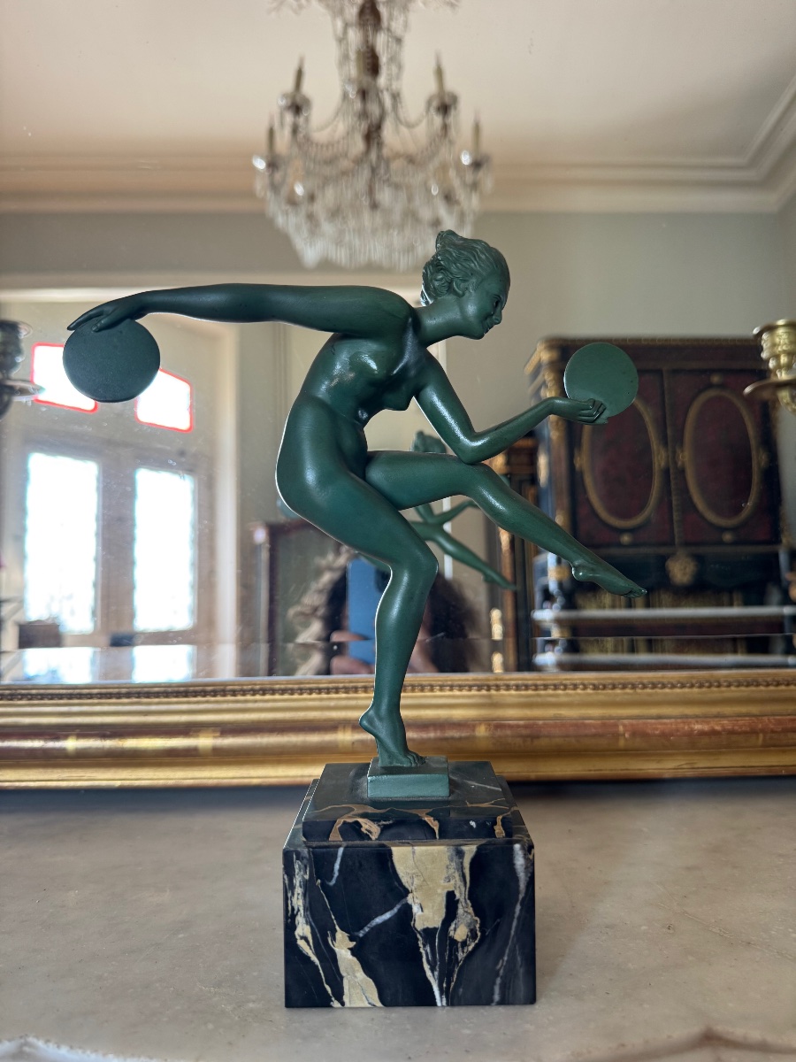  "la Danse Païenne," An Art Deco-era Work By Derenne, Published By Max Le Verrier, 1930