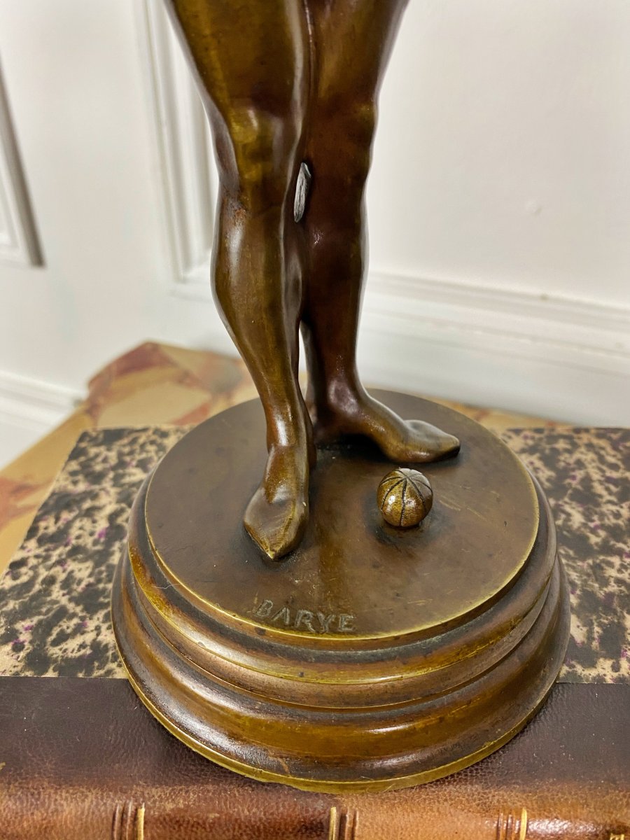 Pendant De Bronzes Aux Sujets Amusants  Par Alfred Barye (1839-1882 ) -photo-7