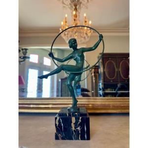 La Danseuse au cerceau de Briand éditeur Max Le Verrier 1930