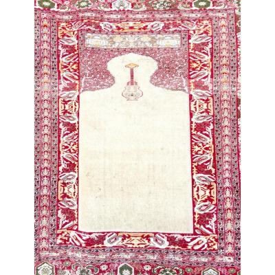 Carpets Tabriz Djafer In Silk Signed Iran XIXth Century