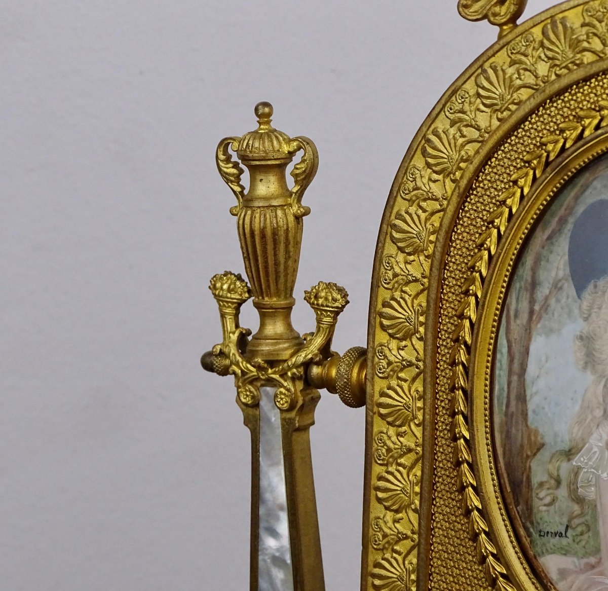 Psyché De Toilette d'époque Empire - Modèle de Palais Royal-photo-2