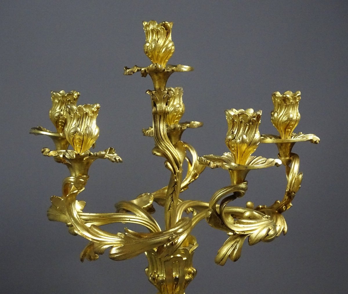 Spectaculaire Garniture de Cheminée - Napoléon III-photo-7