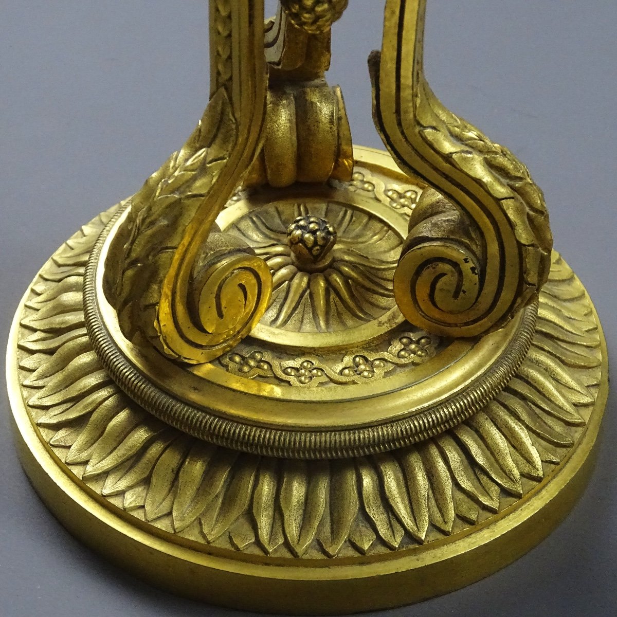Jean-charles Delafosse - Pair Of Perfume Burners / Louis XVI Period Candlesticks-photo-1