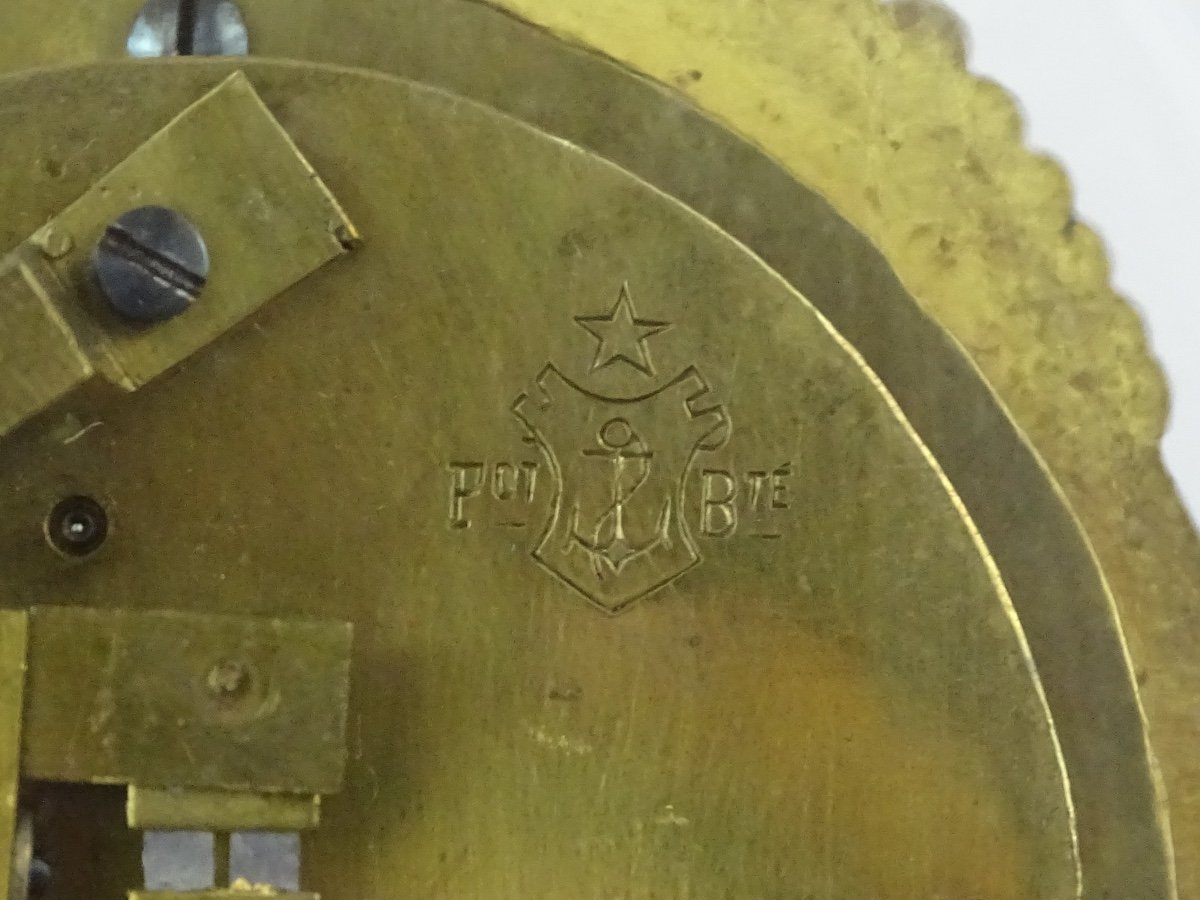 Eugène Farcot - Pendulette Squelette Au Putti Sur Sa Balançoire - XIXè siècle-photo-2
