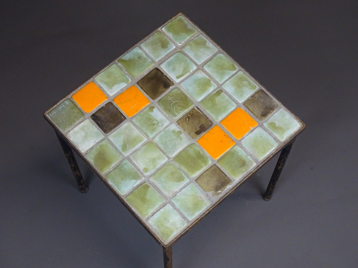 2 Potiers -  Petite Table Basse En Céramique-photo-2