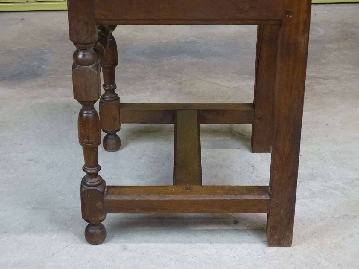 Set Of 12 Turned And Molded Wooden Chairs, France, 19th Century-photo-4