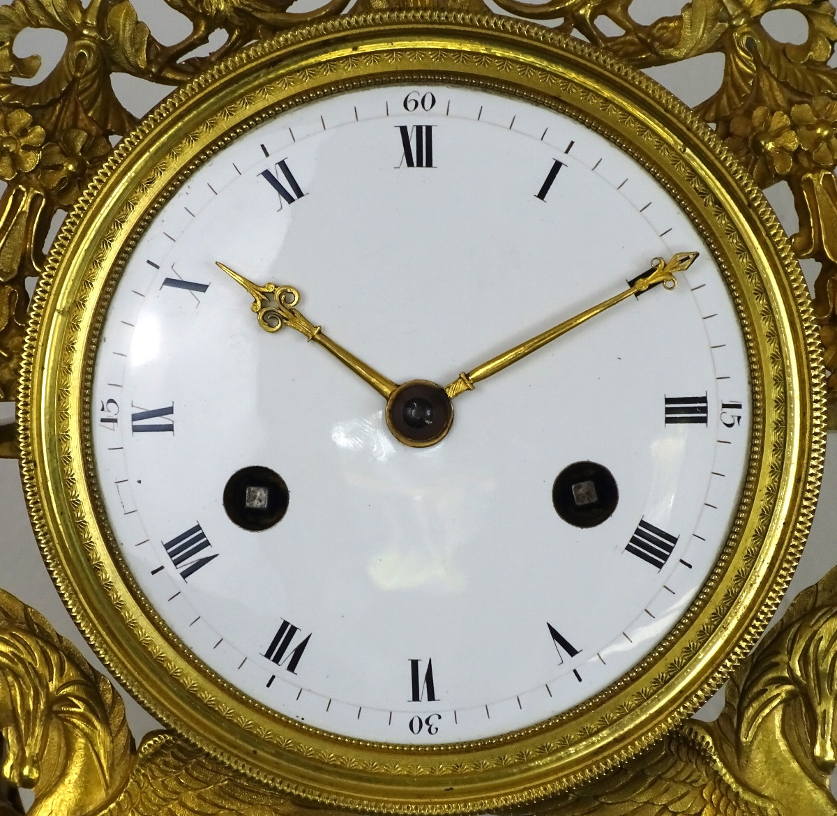 Pendule Portique aux Caryatides Retour d'Egypte - Époque Empire - Consulat-photo-1