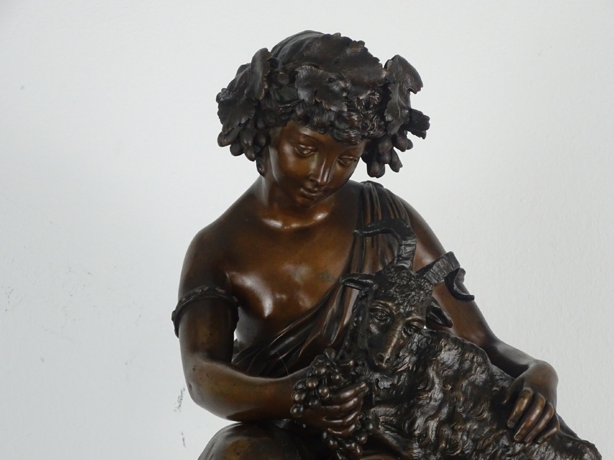 Important Period Clock From The Napoleon III Era - -photo-3