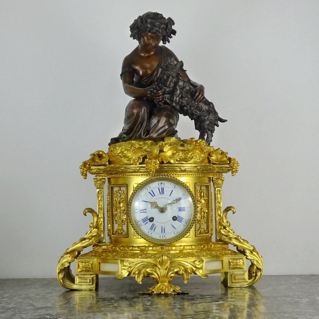 Important Period Clock From The Napoleon III Era - 