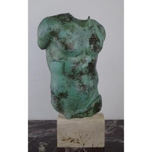 Igor Mitoraj - Bronze Bust « perseus » 