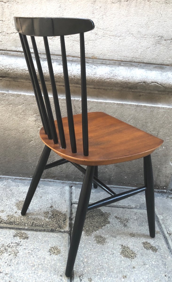 TAPIOVAARA Chaise Fanett Scandinave 1950 1960 En très bon état -photo-3