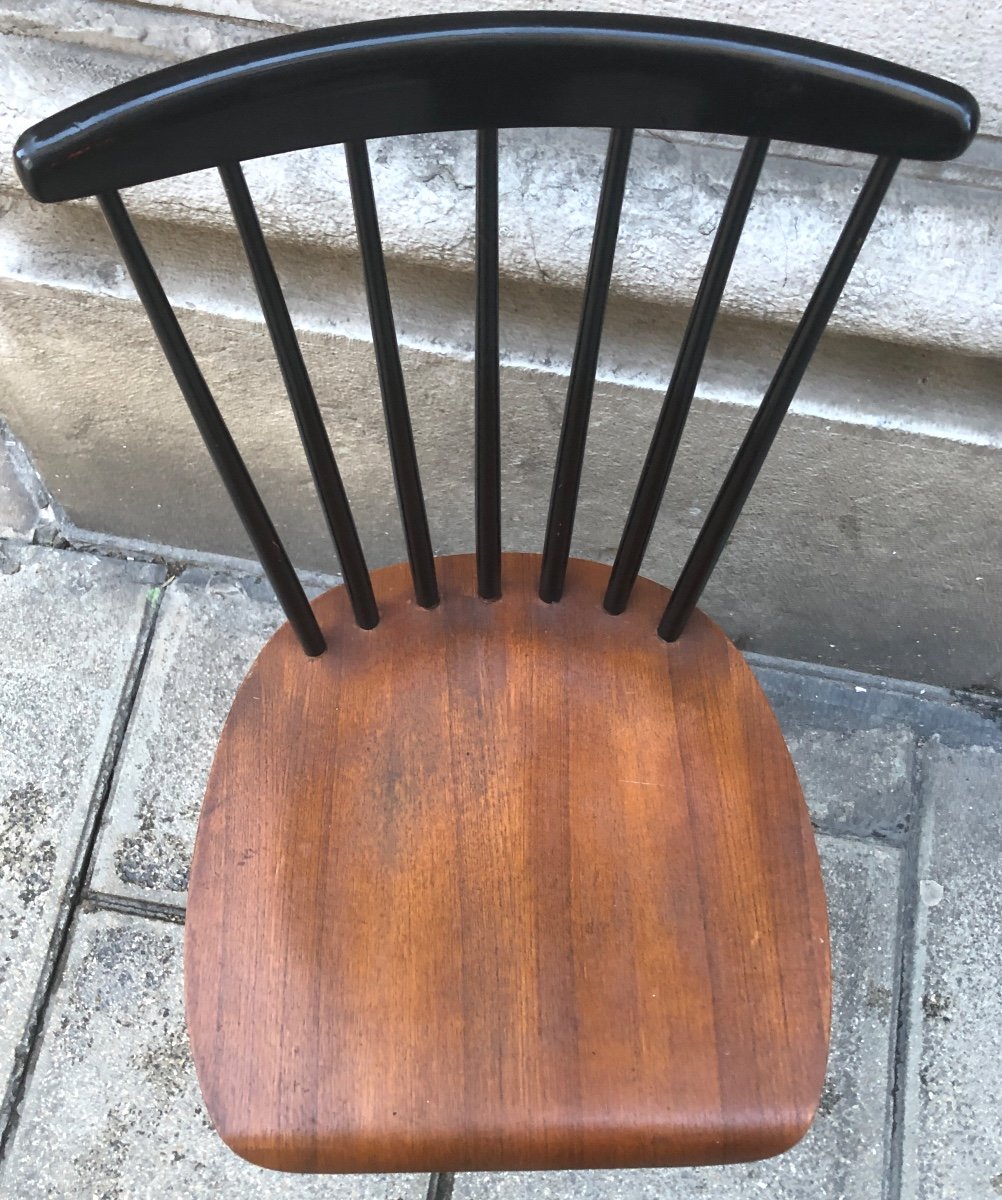 TAPIOVAARA Chaise Fanett Scandinave 1950 1960 En très bon état -photo-1