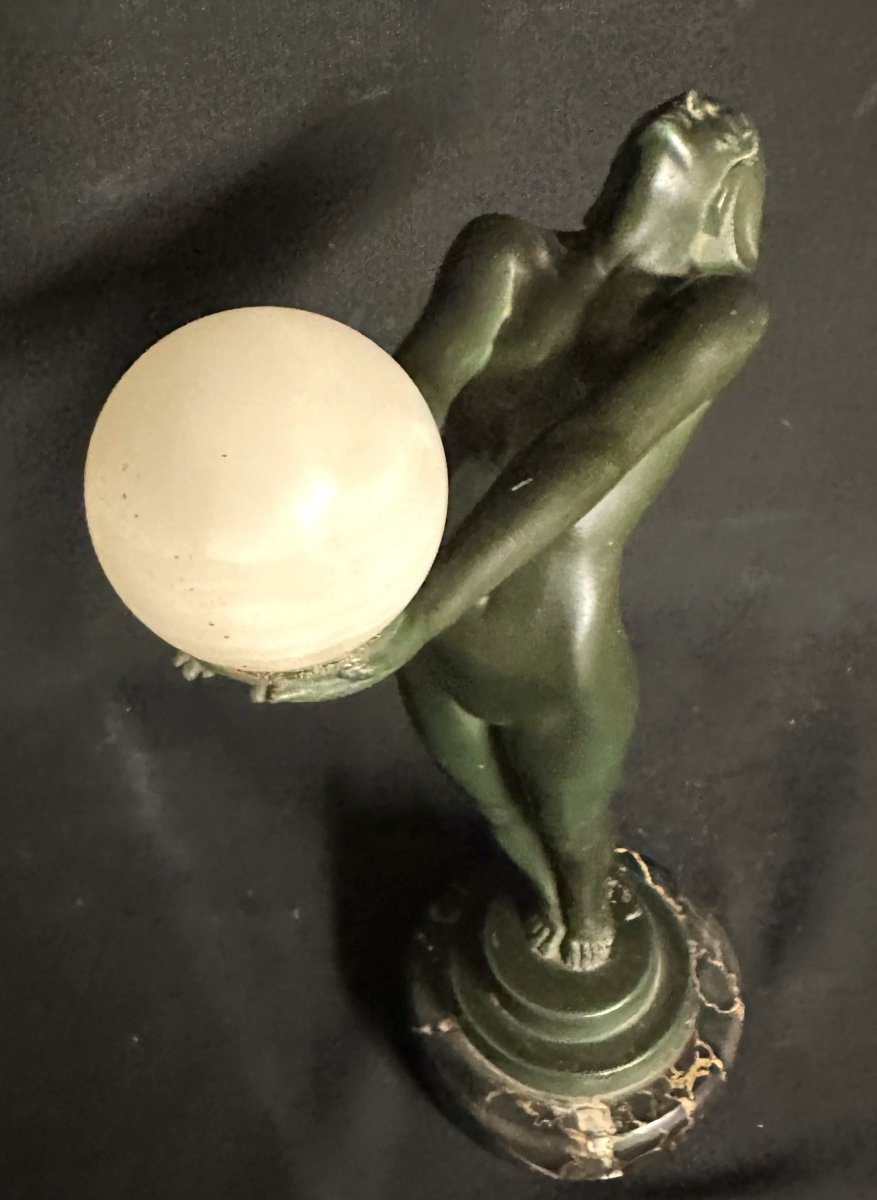 Max Le Verrier 1891-1973 Rare Clarté Sculpture Signed And In Very Good Condition-photo-1