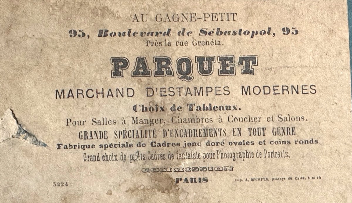 Paul PASCAL 1832-1903 Gouache Orientaliste de 1876 -photo-3