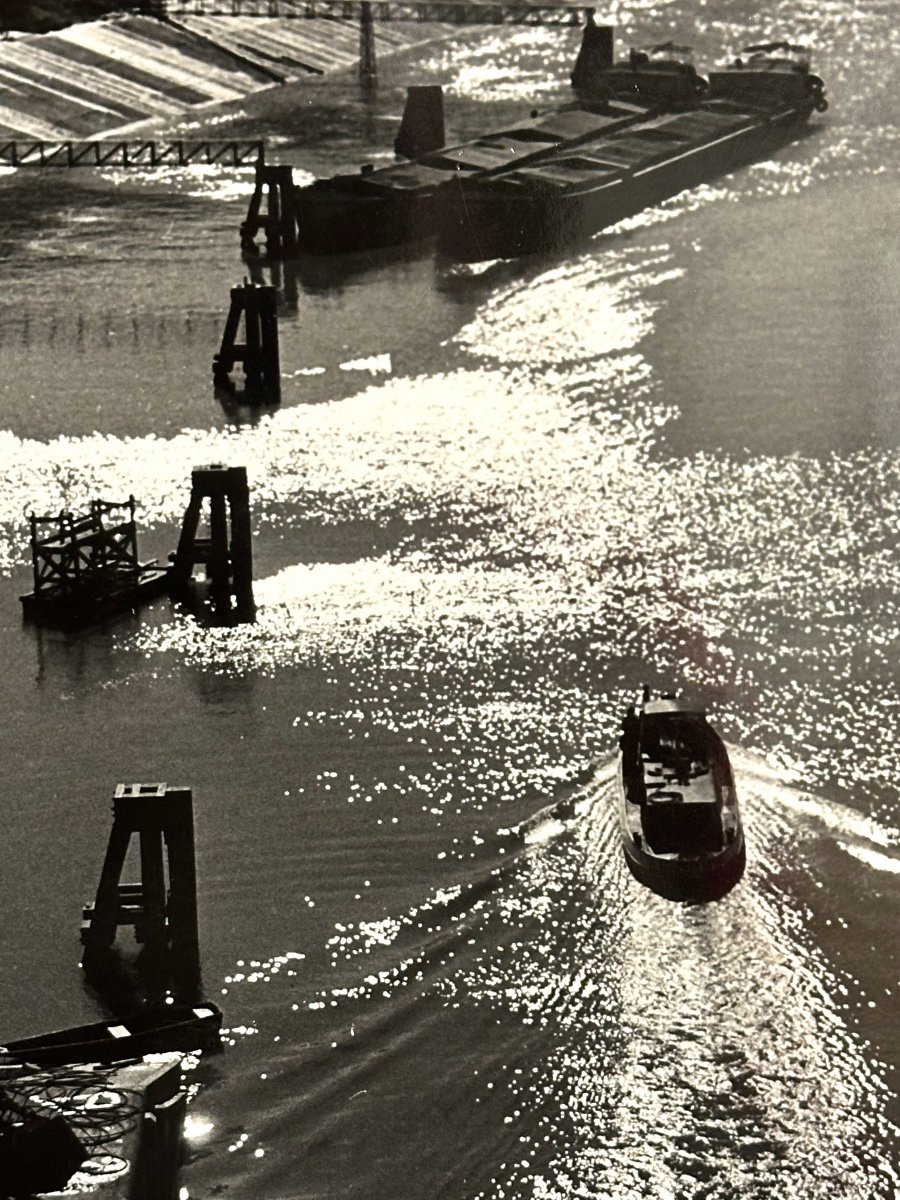 Georges BOYER Lyon XXe Photographie 1953 LE CANAL Photo cinétique Exposition /16-photo-3