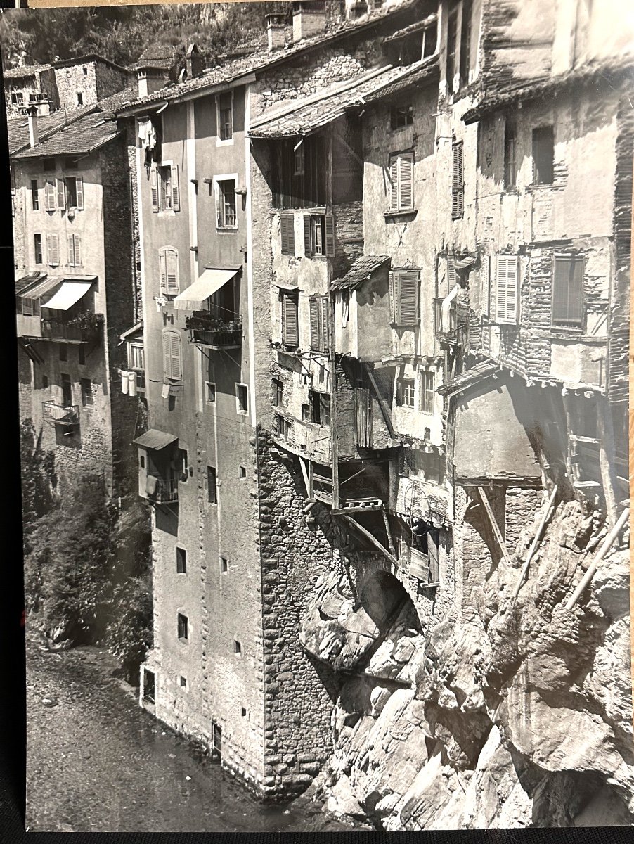 Georges BOYER Lyon XXe Photographie Village à flanc de montagne Photo /31-photo-2