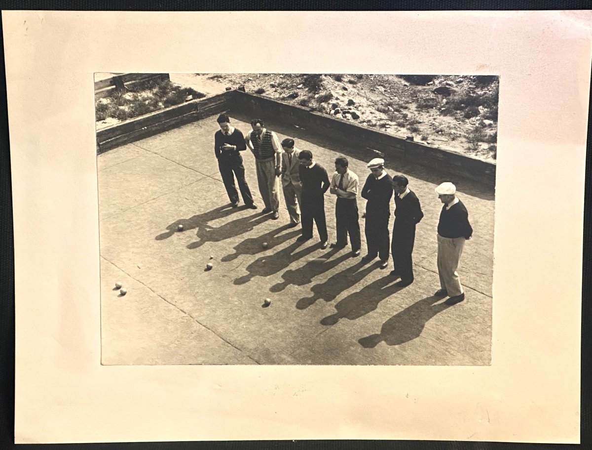 Georges Boyer Lyon 20th Kinetic Photography The Bowlers Photo Game Of Boules /37-photo-2