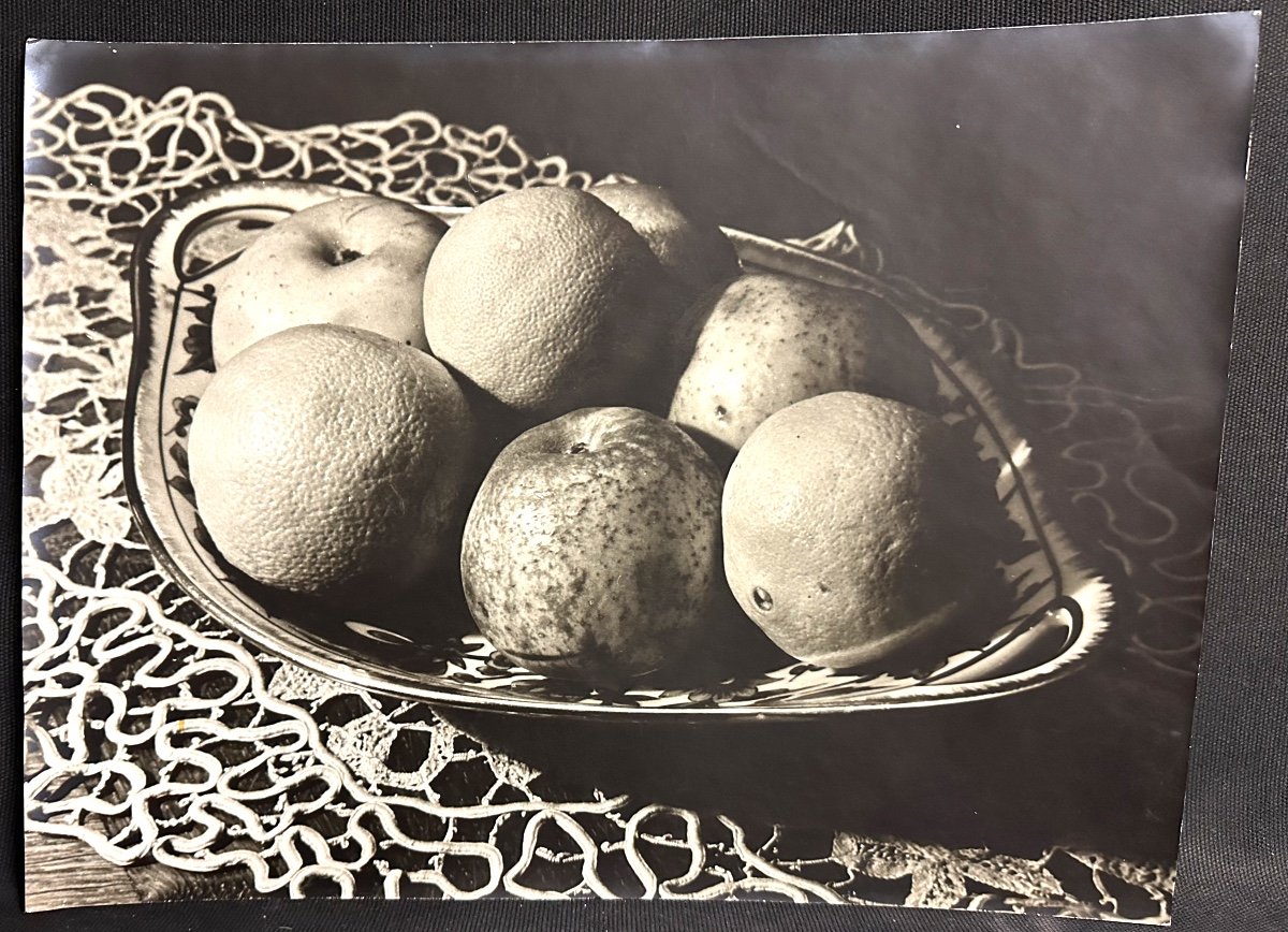 Georges Boyer Lyon 20th Photograph Still Life With Fruits Photo /44-photo-2