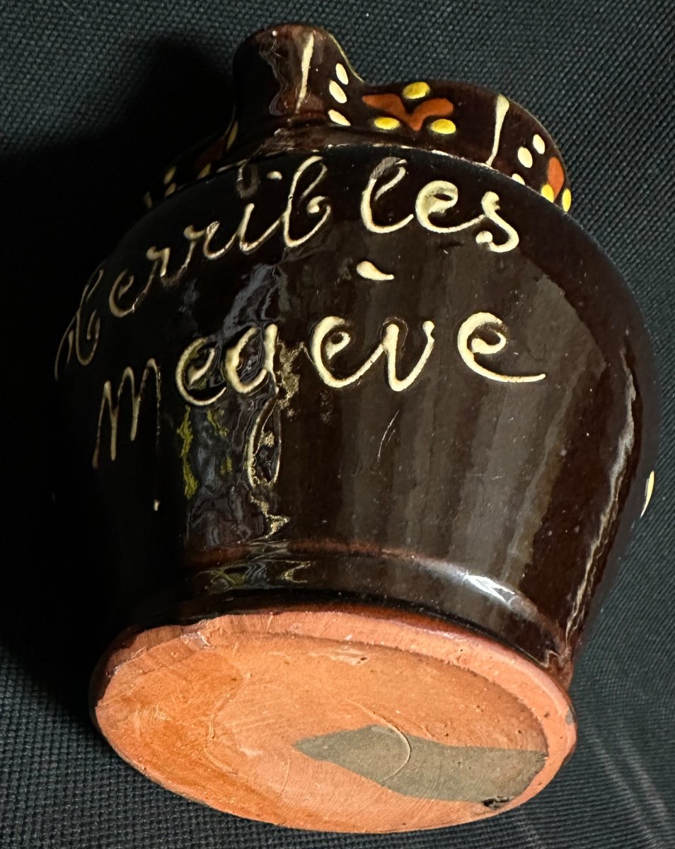 Jean Cocteau Ceramic 1950 For Les Enfants Terribles In Megeve Hôtel Mont Blanc Jean Marais Festival /3-photo-3