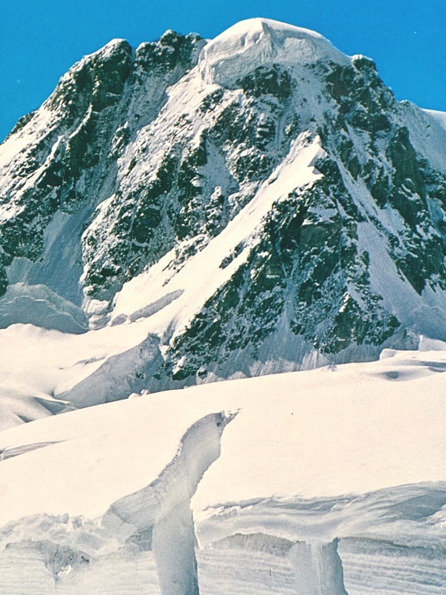Pierre TAIRRAZ Grande photographie 72x51cm L’appel du grand Abîme Glacier photo Chamonix Alpes montagne /1-photo-4