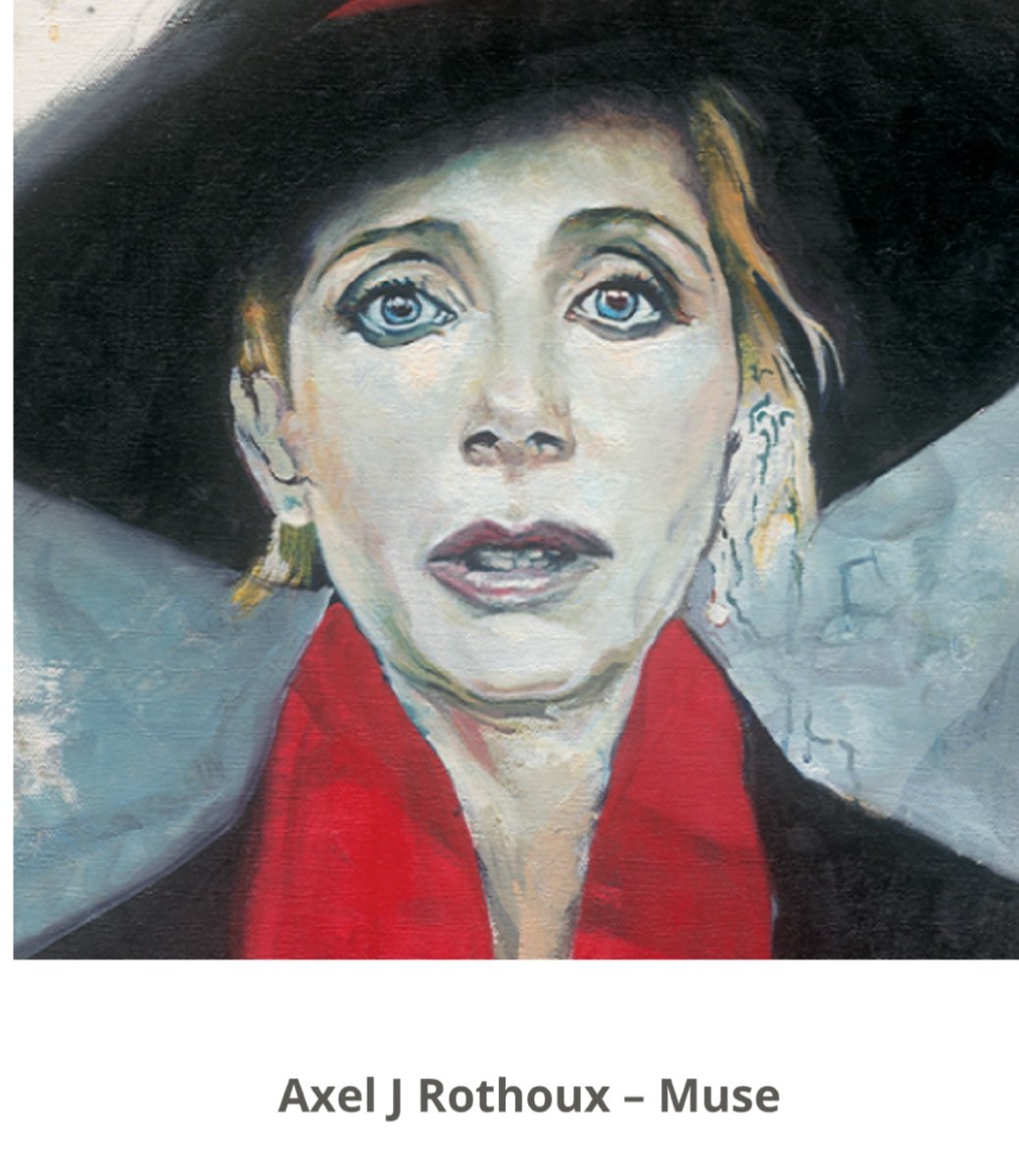 Axel J. ROTHOUX Huile Expressionniste scene de bar Artiste Franco Irlandais pub irlande-photo-5