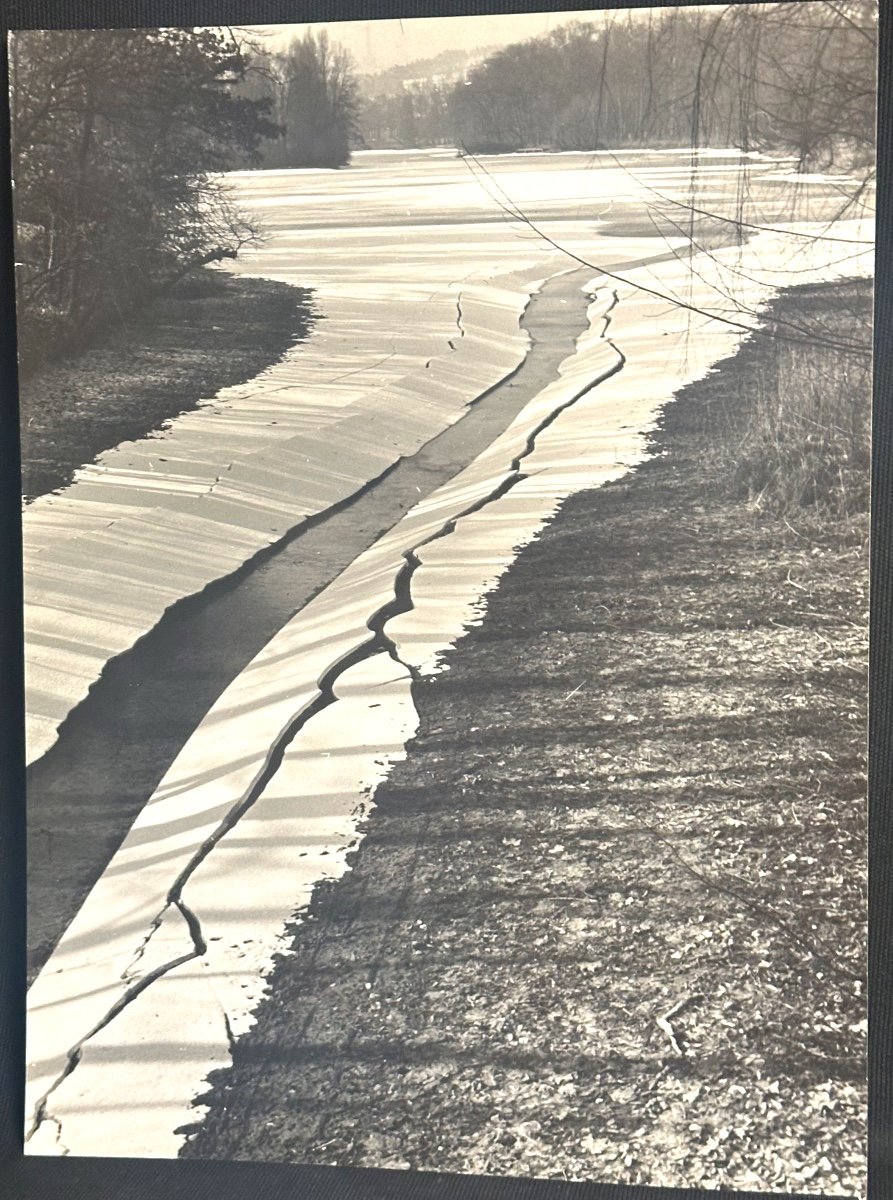 Georges Boyer Lyon 20th Large Kinetic Photograph The Thaw Photo /59-photo-2