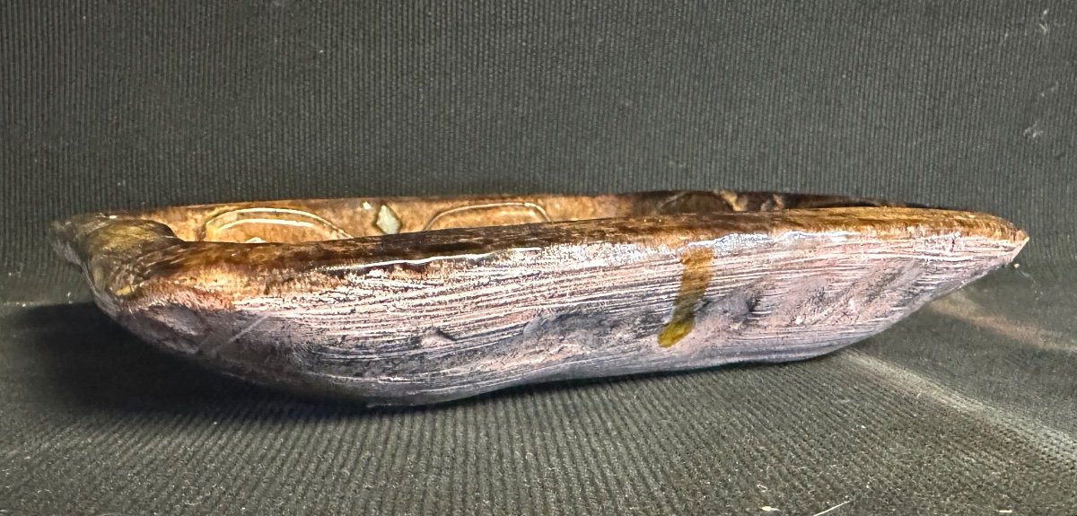Atelier Beauregard Empty Fish Pocket In Ceramic 1960 -photo-1