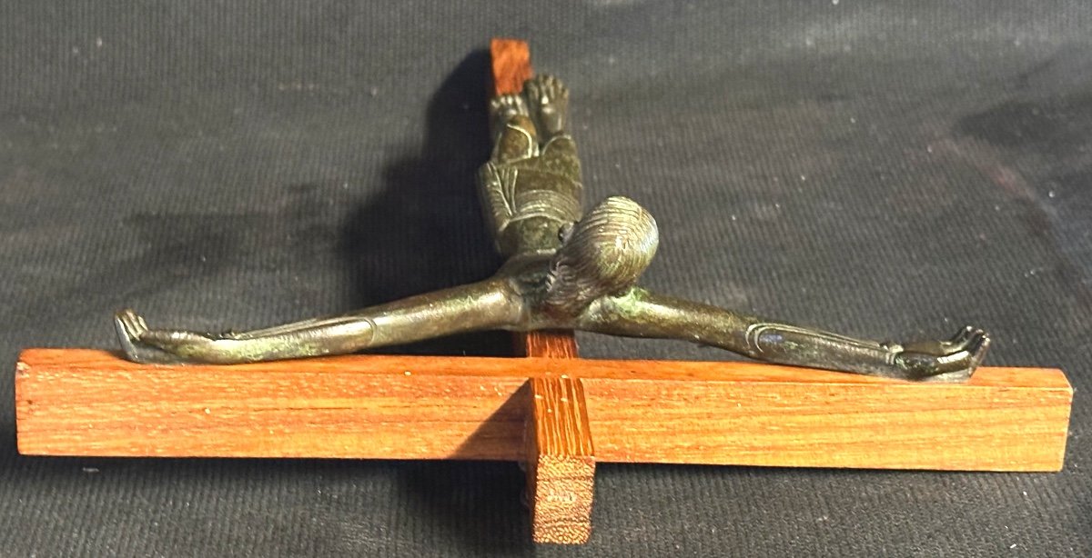 Jean Lambert-rucki 1888-1967 Christ On The Cross Bronze Circa 1940 Lambert Rucki -photo-7