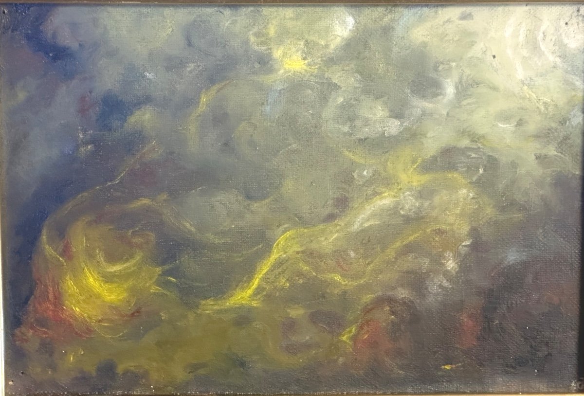 Marine Sonier 20th Oil Clouds 