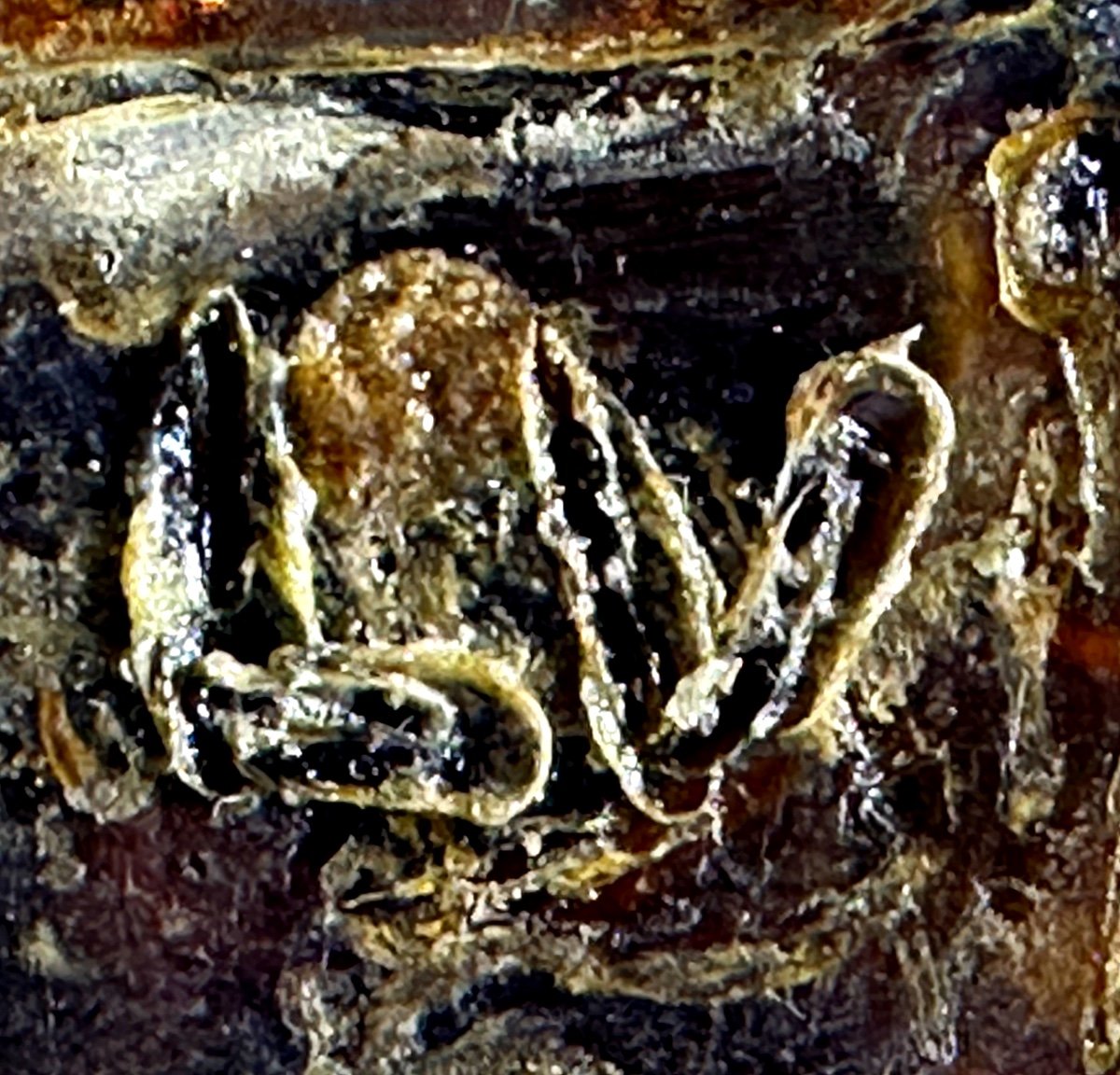 Line Vautrin 2913-1997 Broche en talosel signée-photo-4