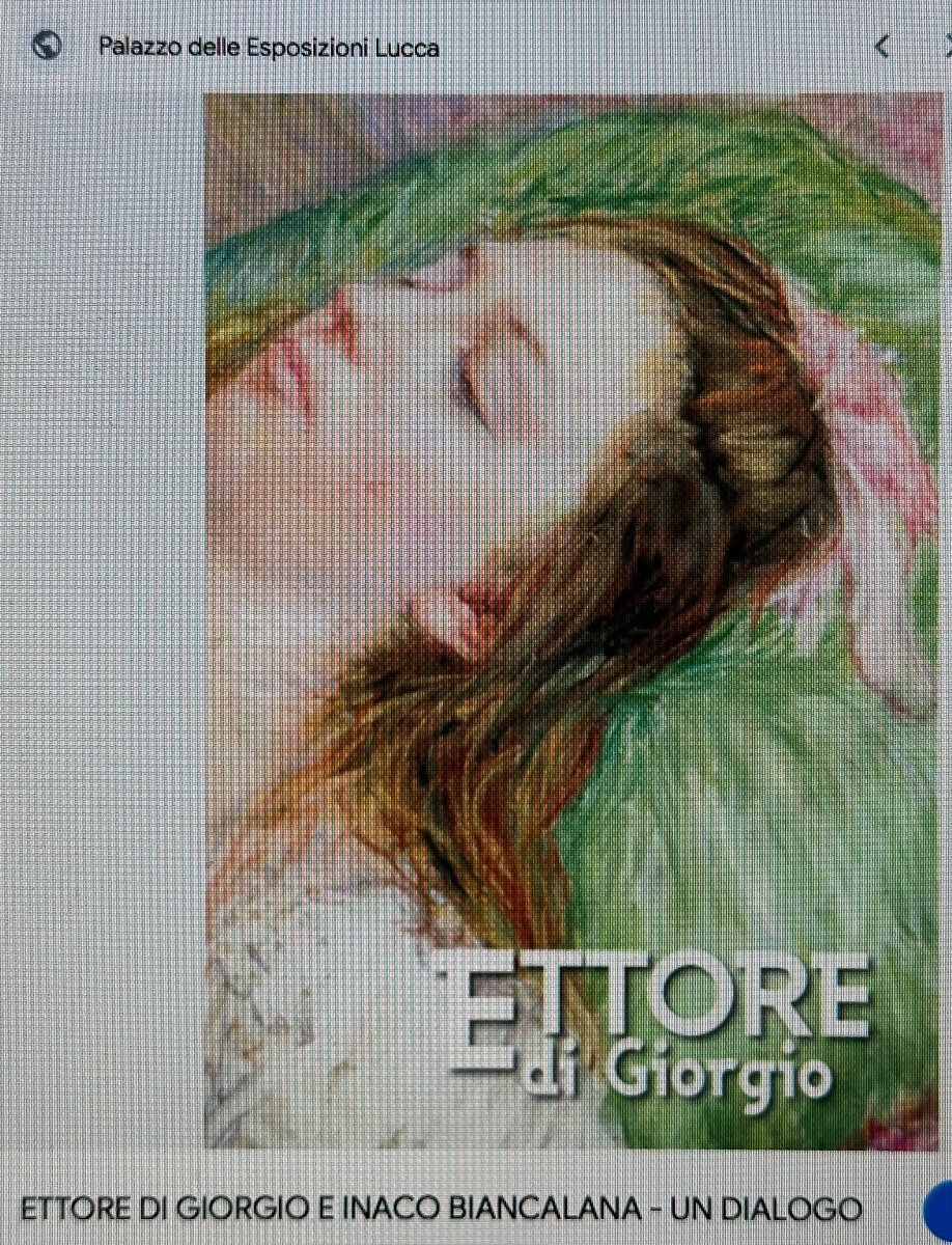 Ettore Di GIORGIO XIXe-XXe RARE pastel Jeune femme au chapeau 1940 Renoir /1-photo-5