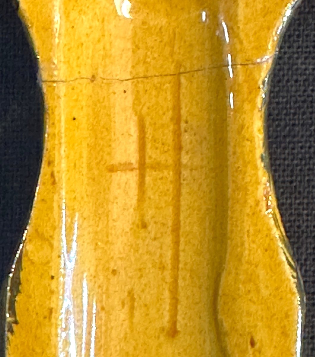 François Lembo 1930-2013 Rare Cross Crucifix Signed Vallauris -photo-3