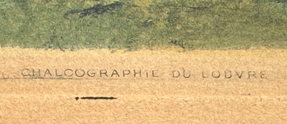 Paul Cezanne 1839-1906 The Sainte Victoire Mountain Aquatint By Jacques Villon Louvre Ref 639-photo-1