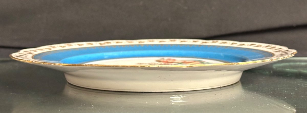 Assiette du Service du Roi Louis Philippe Château des Tuileries aux Amours  Sèvres vers 1846-photo-2