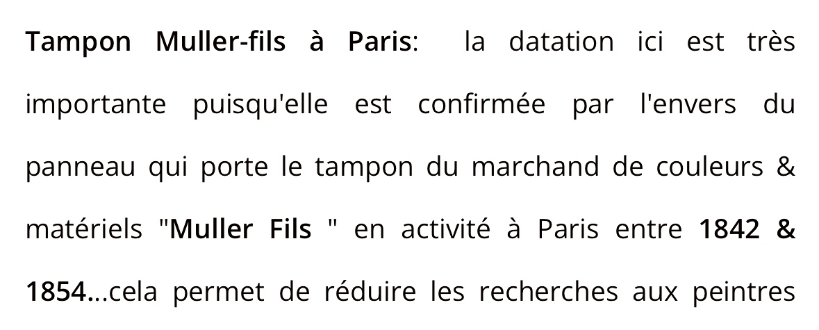 Grande huile style Renaissance Italienne milieu XIXe Sainte Famille sur panneau Très bon état -photo-4