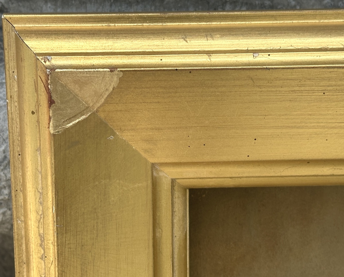 Grande huile style Renaissance Italienne milieu XIXe Sainte Famille sur panneau Très bon état -photo-5