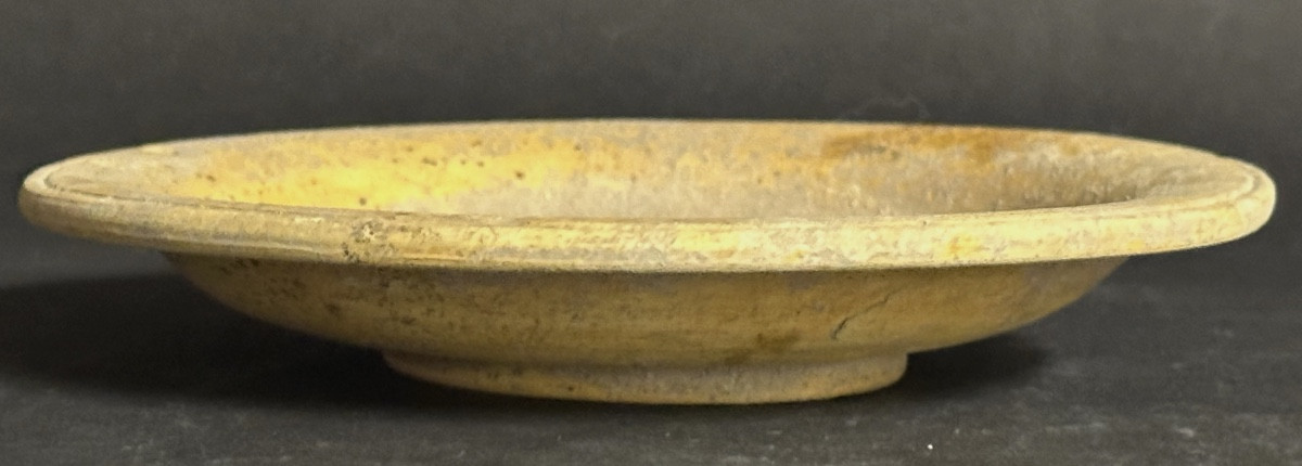 Archéologie Coupe Romaine 16cm sur talon I-IIIe siècle céramique intacte archeo-photo-2