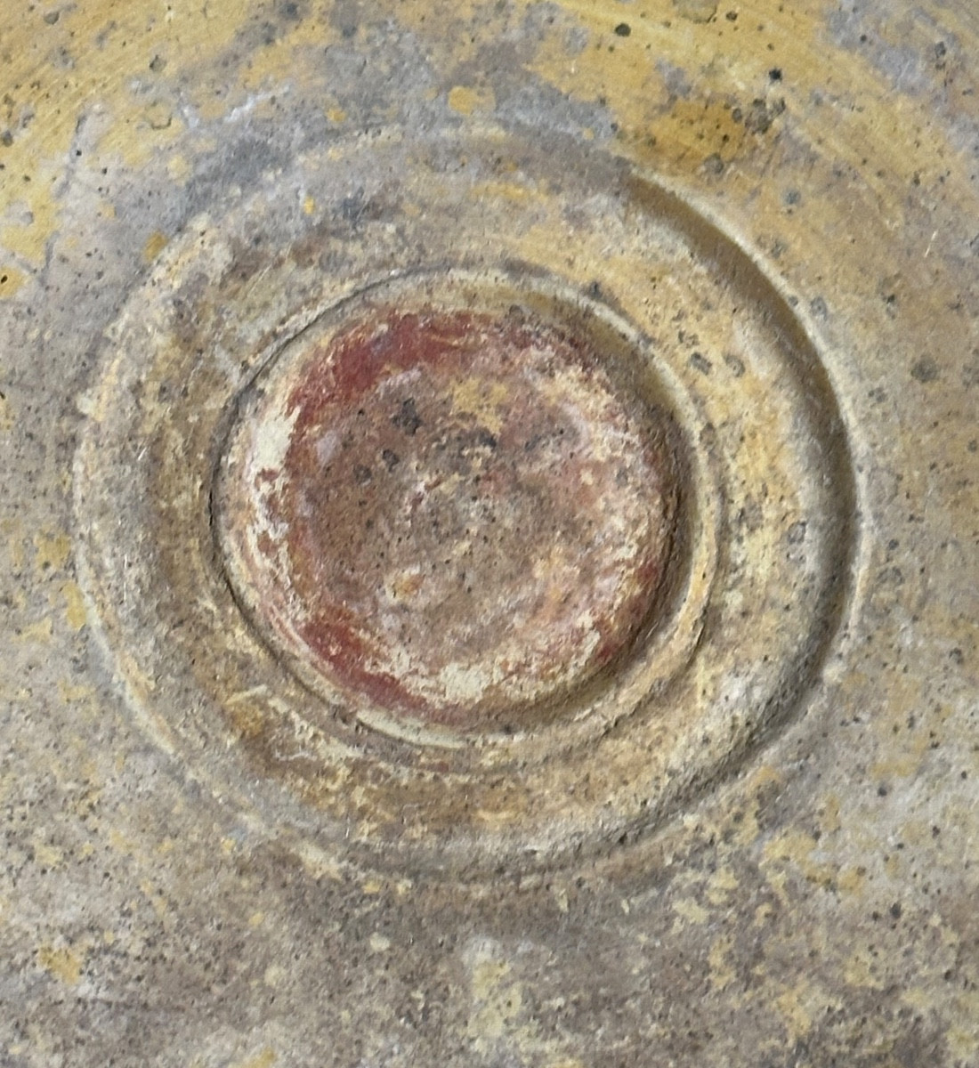 Archéologie Coupe Romaine 16cm sur talon I-IIIe siècle céramique intacte archeo-photo-4