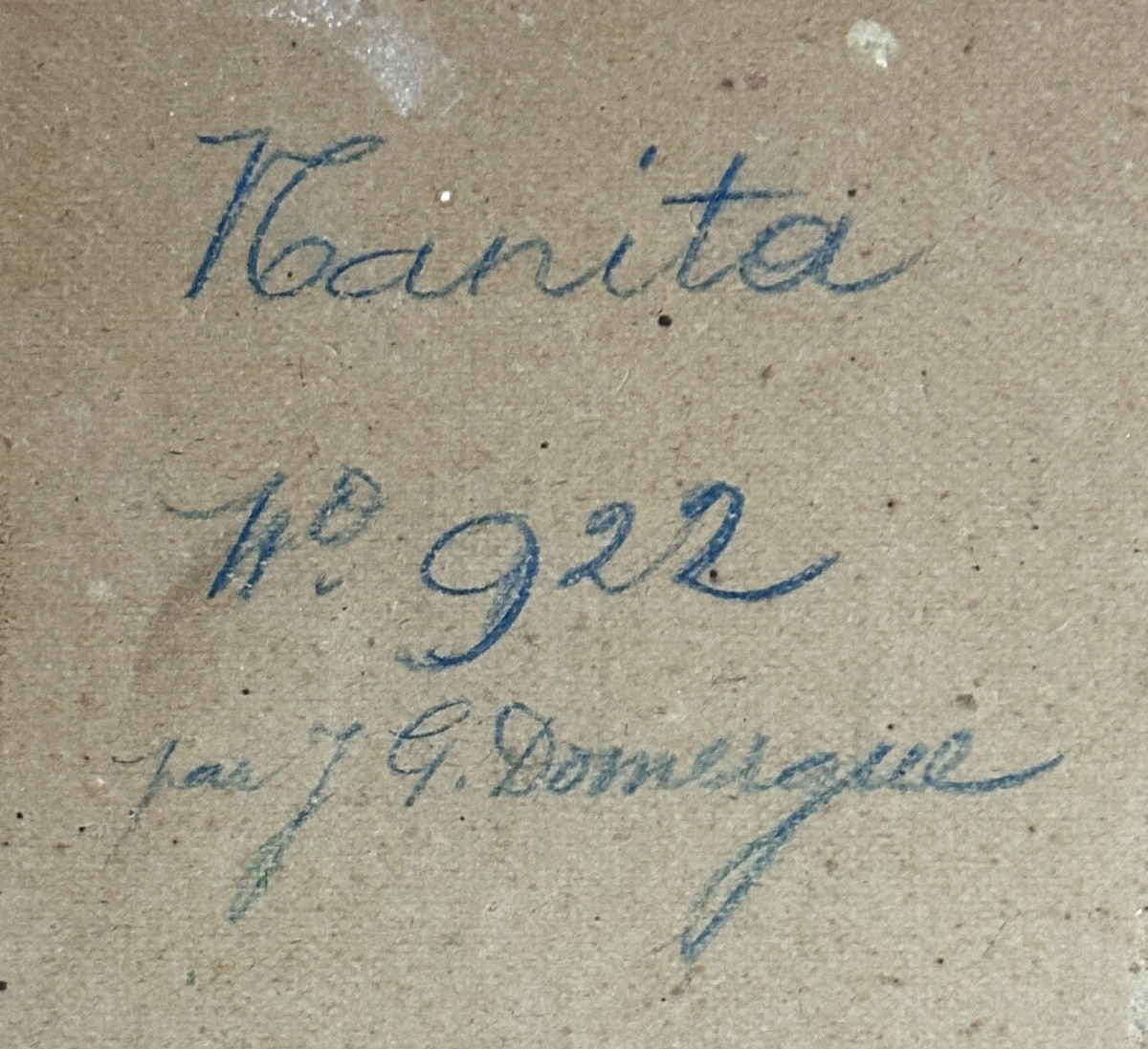 Jean Gabriel Domergue 1889-1962 Oil Young Woman Manita Signed Appraised -photo-2