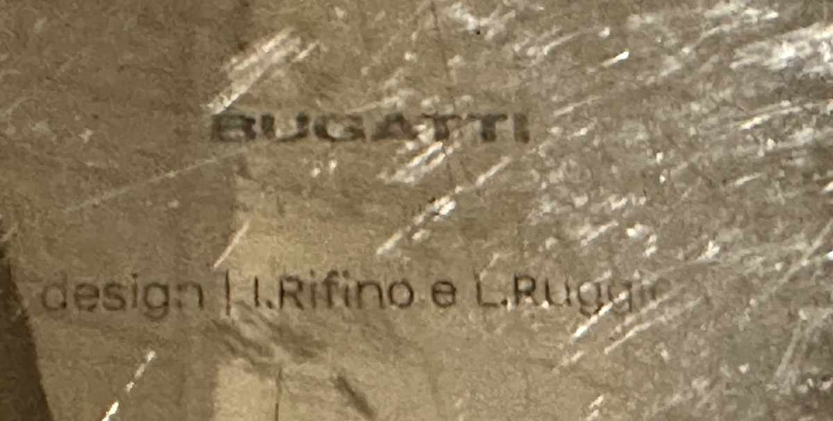 BUGATTI Design Rifino et Ruggieri Applique porte manteau sein en métal chromé signé curiosa-photo-2