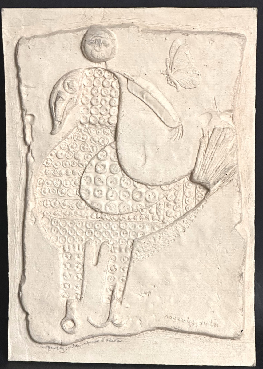 Roger Bezombes 1913-1994 Sculpture In High Relief Thermoformed Cardboard Constellation Of Centaurus