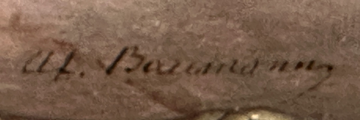 Adolf Baumann 1829-1865 Munich Germany Oil Horses Riding -photo-3