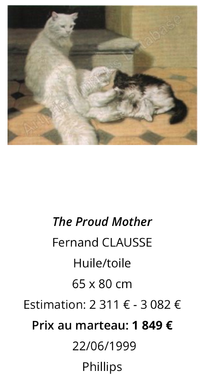 Fernand Clausse 1899-1967 Oil Terrier Skye Or Cairn /4-photo-4